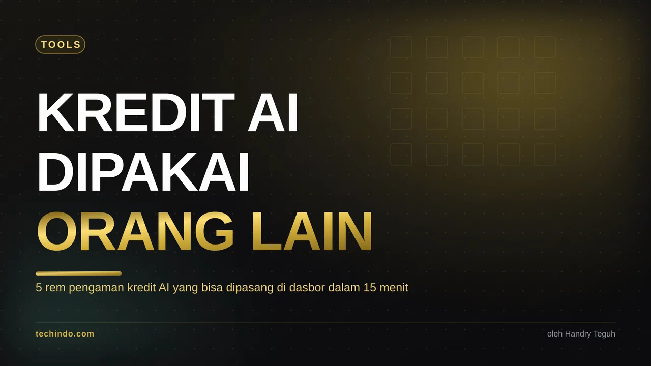 Kredit AI Dipakai Orang Lain: 5 Rem Pengaman 15 Menit